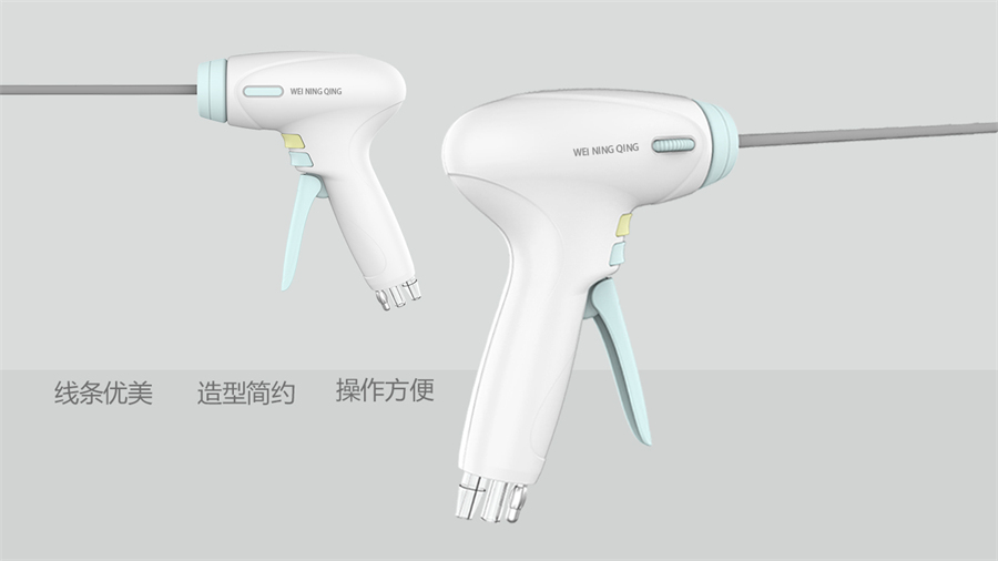 電鉤沖洗器產(chǎn)品設(shè)計，醫(yī)療設(shè)備工業(yè)設(shè)計案例